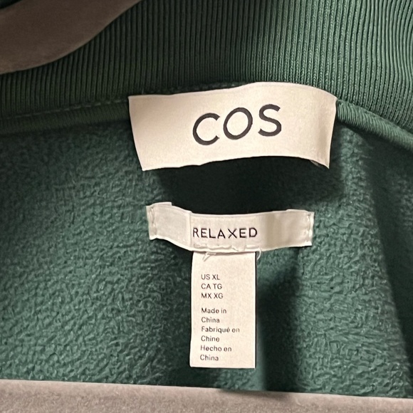 COS green cardigan - Picture 3 of 4